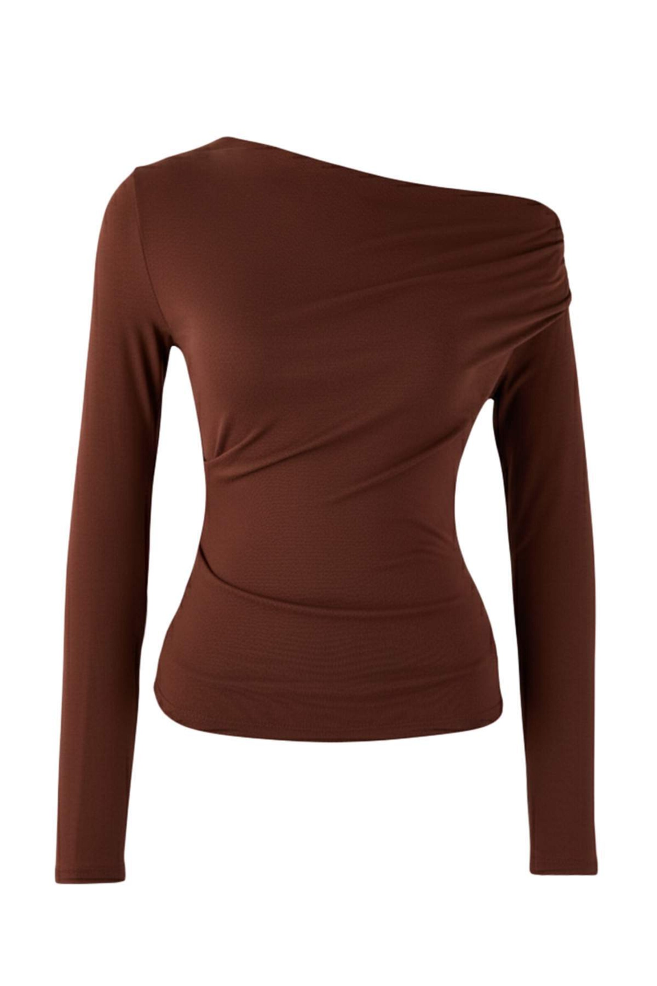 Trendyol Shirt in XS in braun, Produktansicht