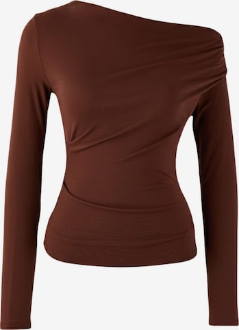 Trendyol - Camiseta en marrón: frente