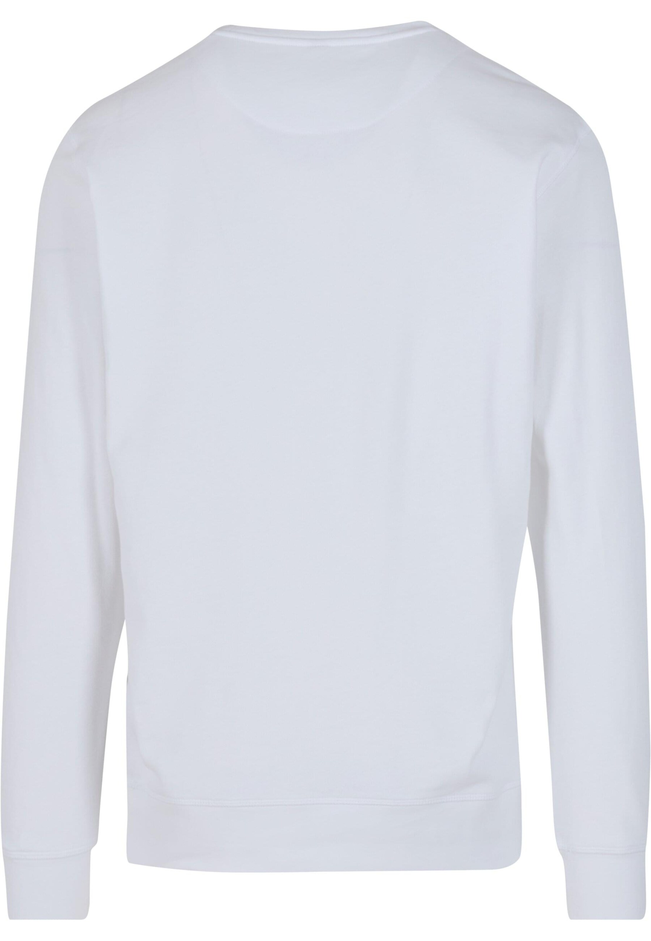 Sweat-shirt 'NYC Wording' Mister Tee en blanc