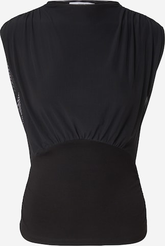 ABOUT YOU - Blusa 'Cindy' en negro: frente