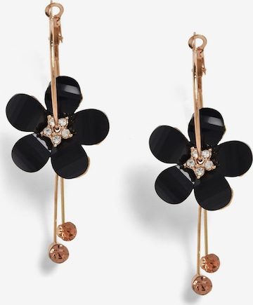 SOHI Earrings 'Brielle' in Gold: front