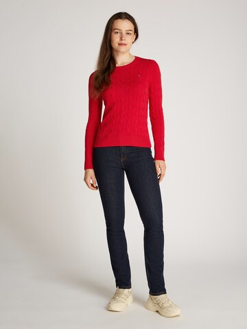 Pull-over TOMMY HILFIGER en rouge