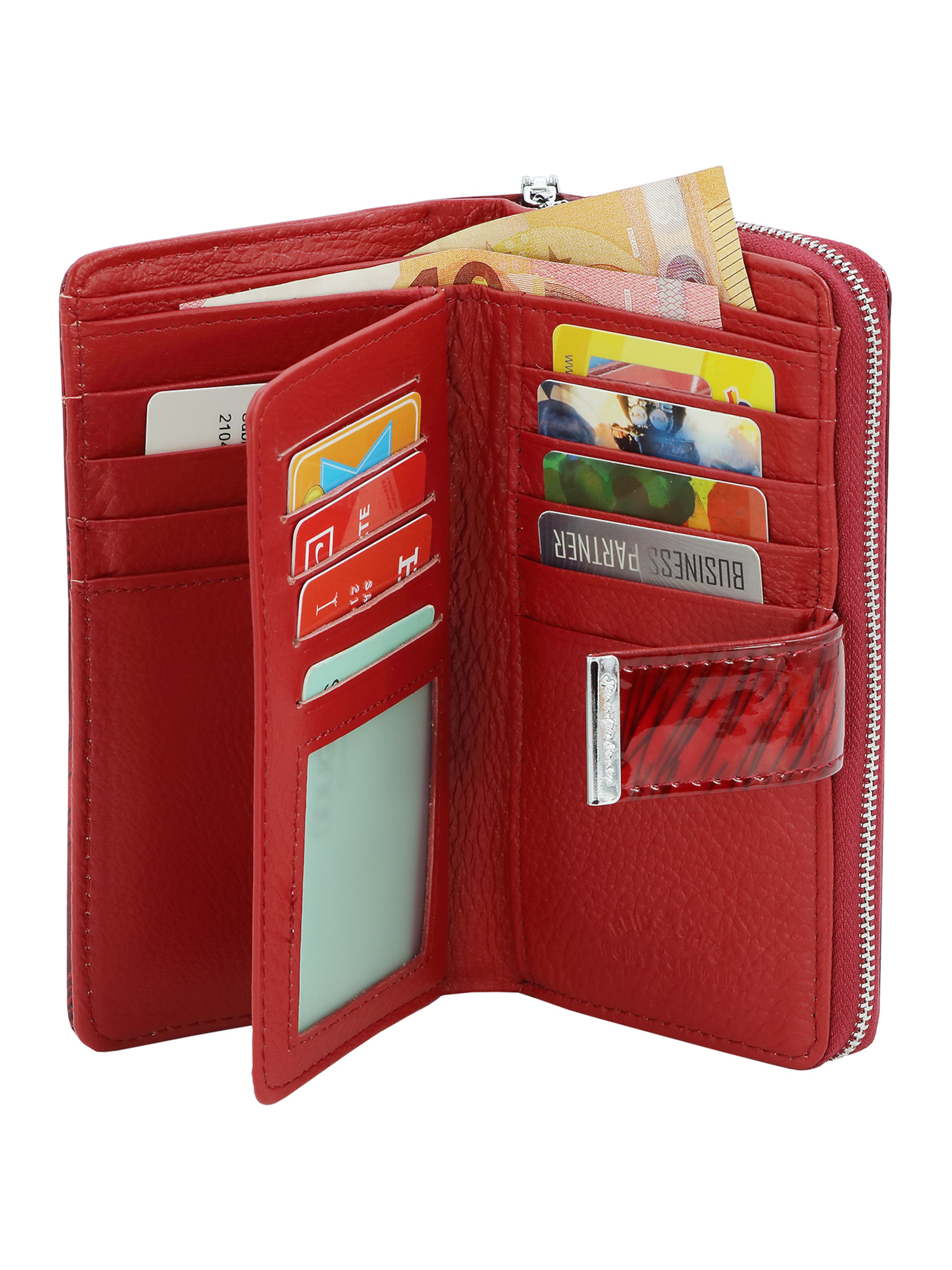 Jennifer Jones Wallet in Red