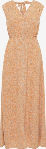 IZIA Blousejurk in Oranje: voorkant