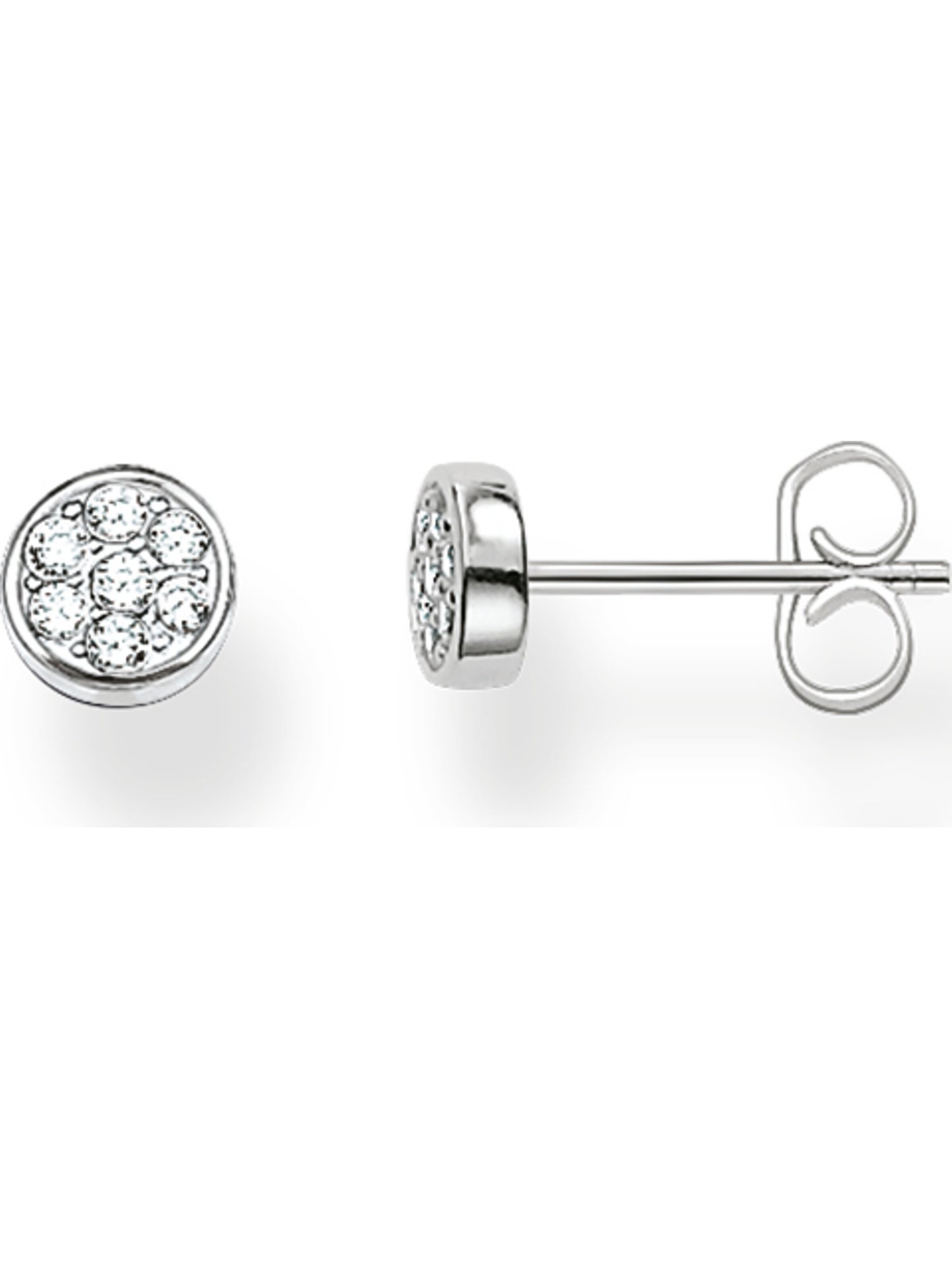 Thomas Sabo Ohrringe in Silber: Vorderseite