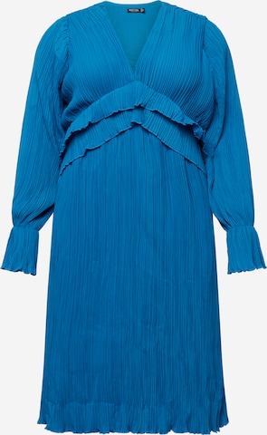 Robe Nasty Gal Plus en bleu : devant