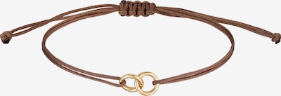 ELLI Bracelet 'Geo' in Brown / Gold, Item view