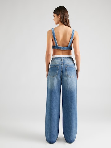 Calvin Klein Jeans Triangle Bra in Blue