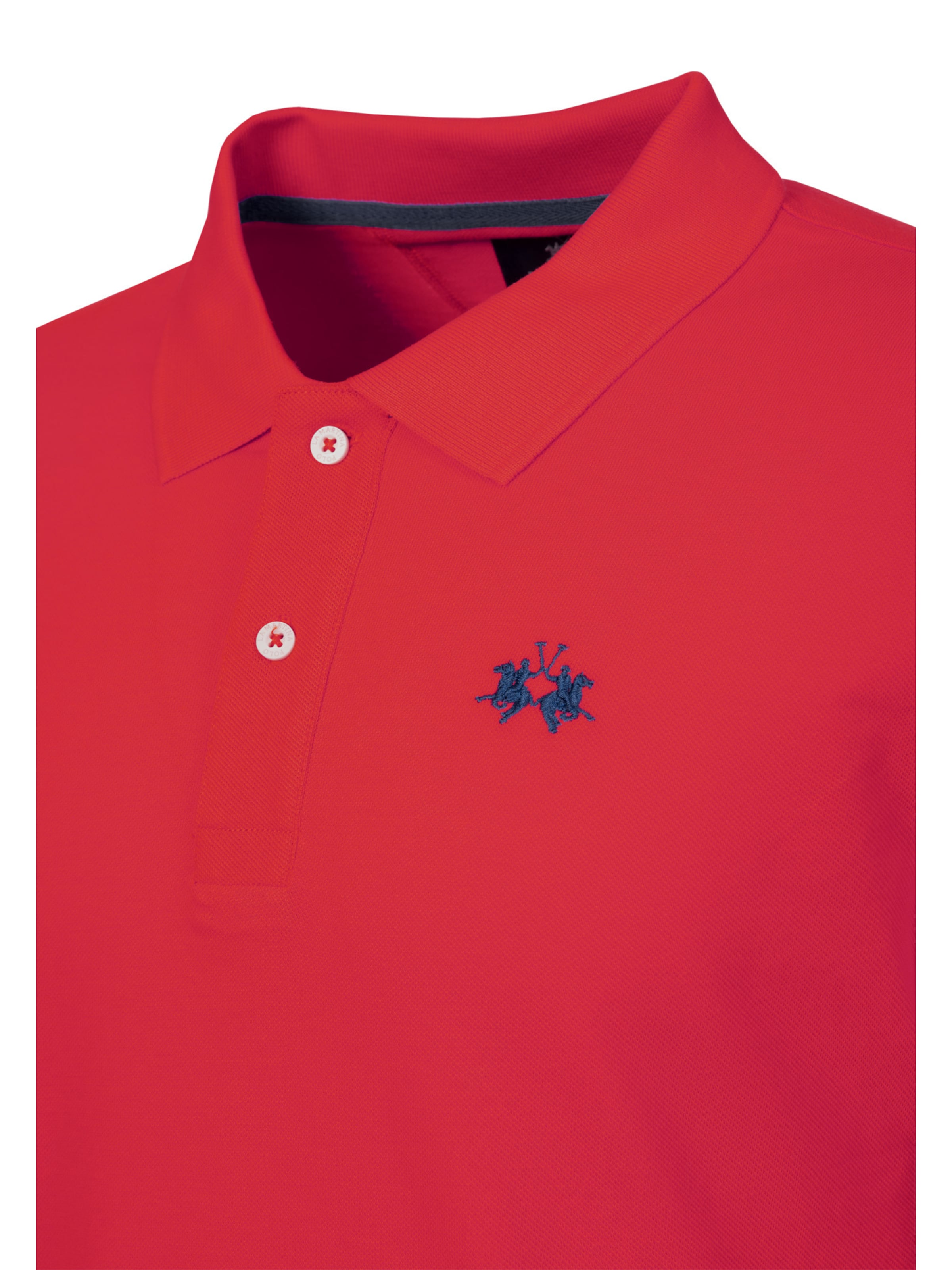 La Martina Shirt 'Bpmp11' in Red