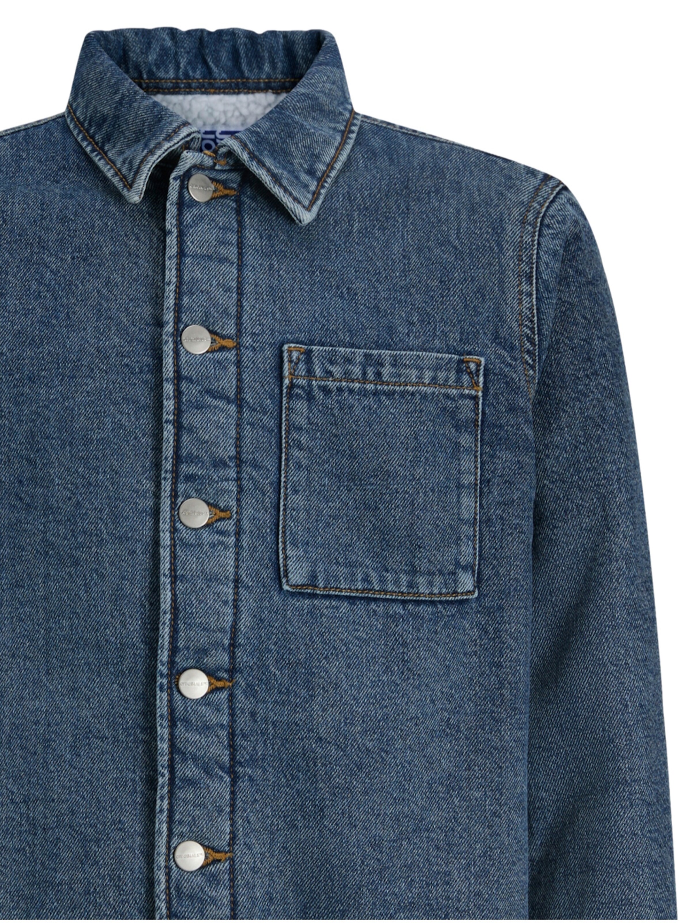 Comfort fit Camicia 'James' di Jack & Jones Junior in blu