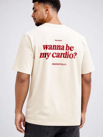 Neverless Shirt 'Cardio' in Beige