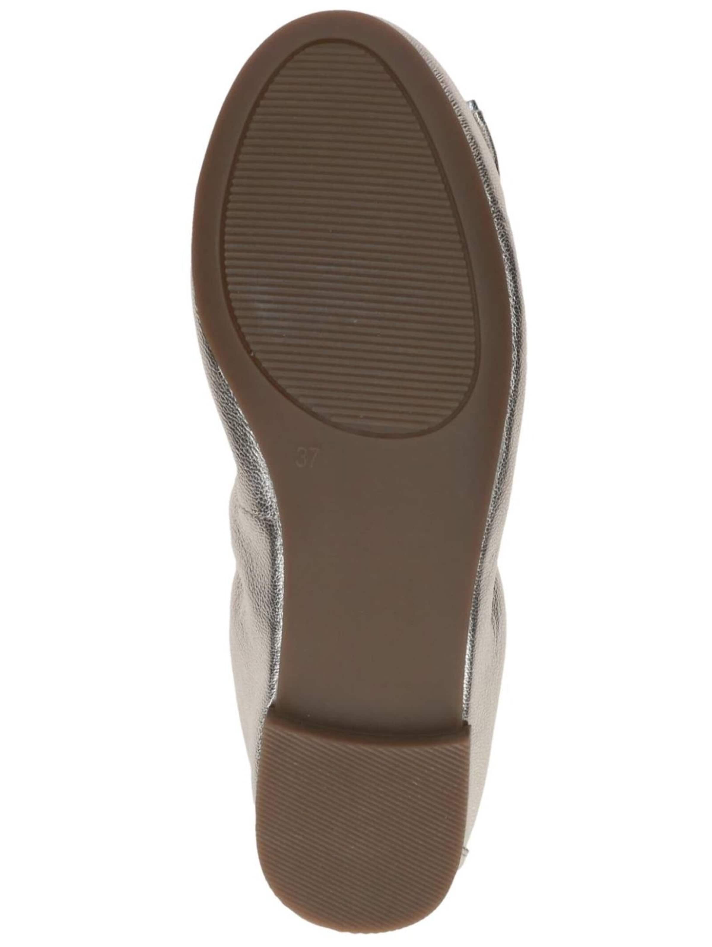 Ballerines CAPRICE en or