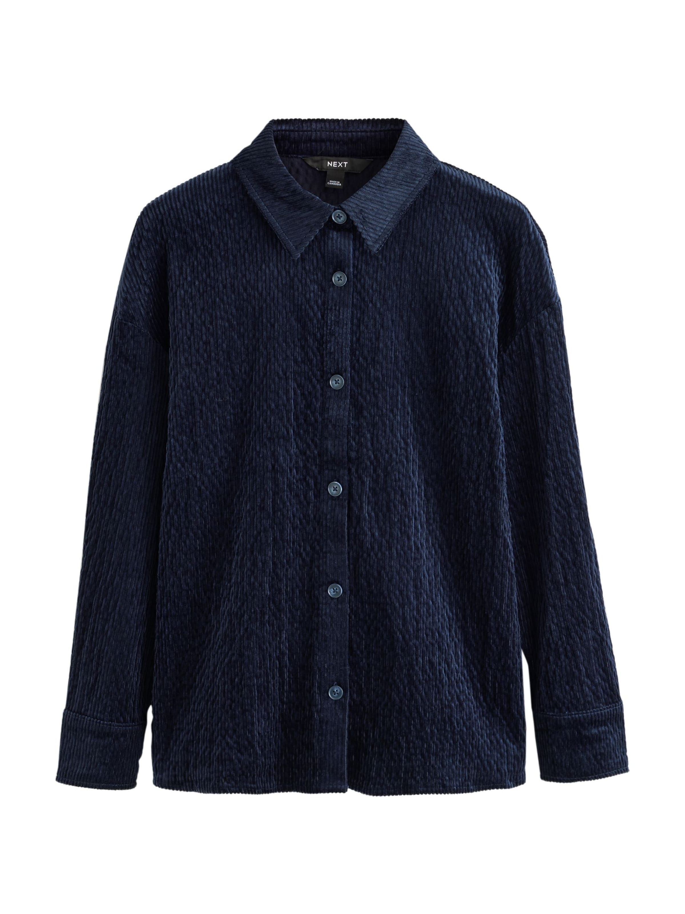 Next - Blusa en azul: frente