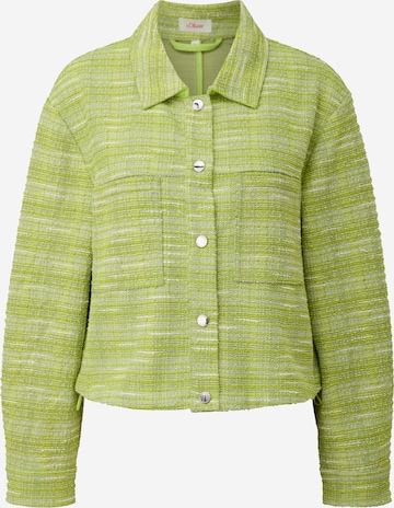 s.OliverPrijelazna jakna - zelena boja: prednji dio