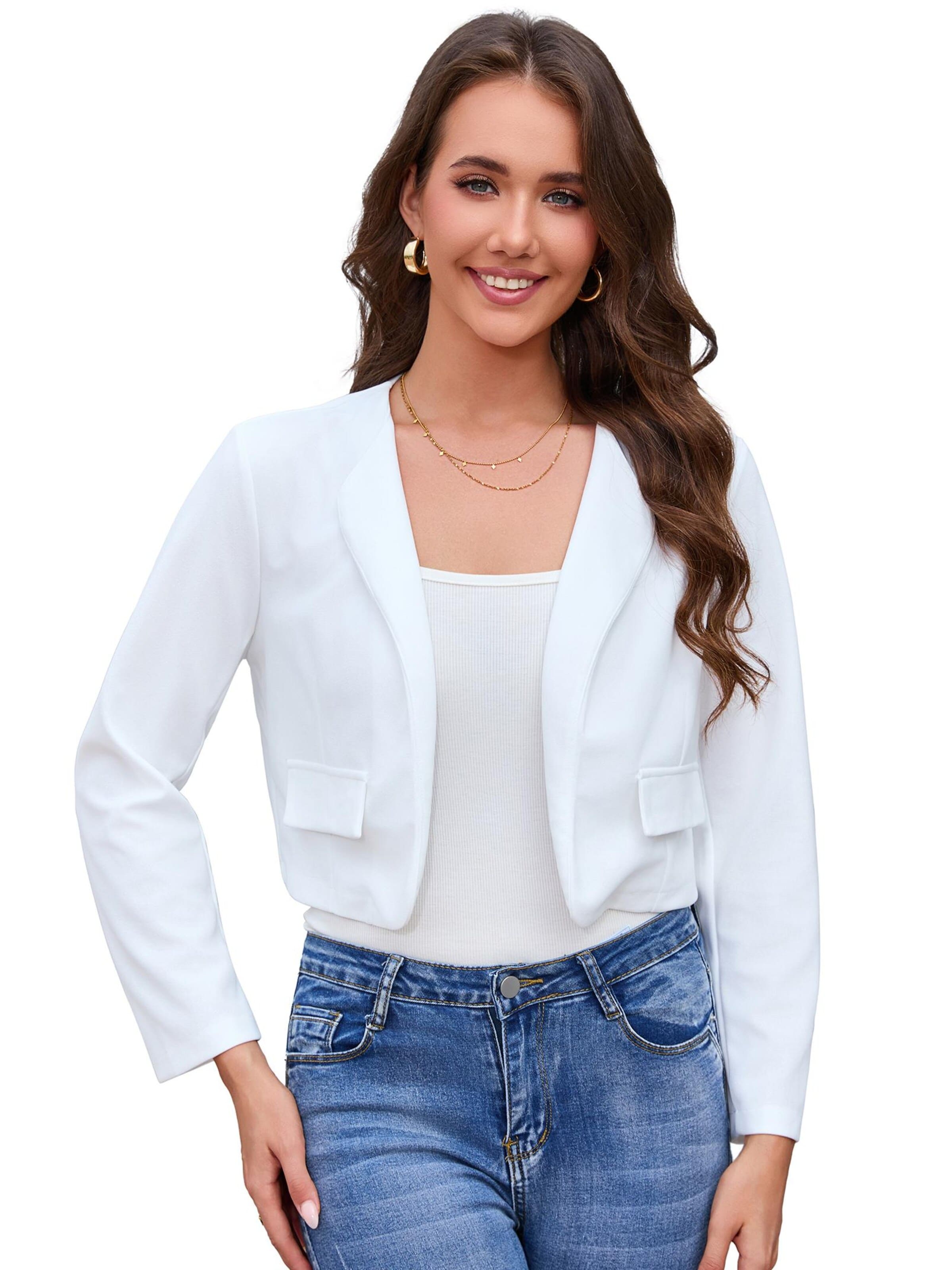 Yesfashion Blazer‌‌‌‌‌‌‌‌‌‌ in Weiß: Vorderseite