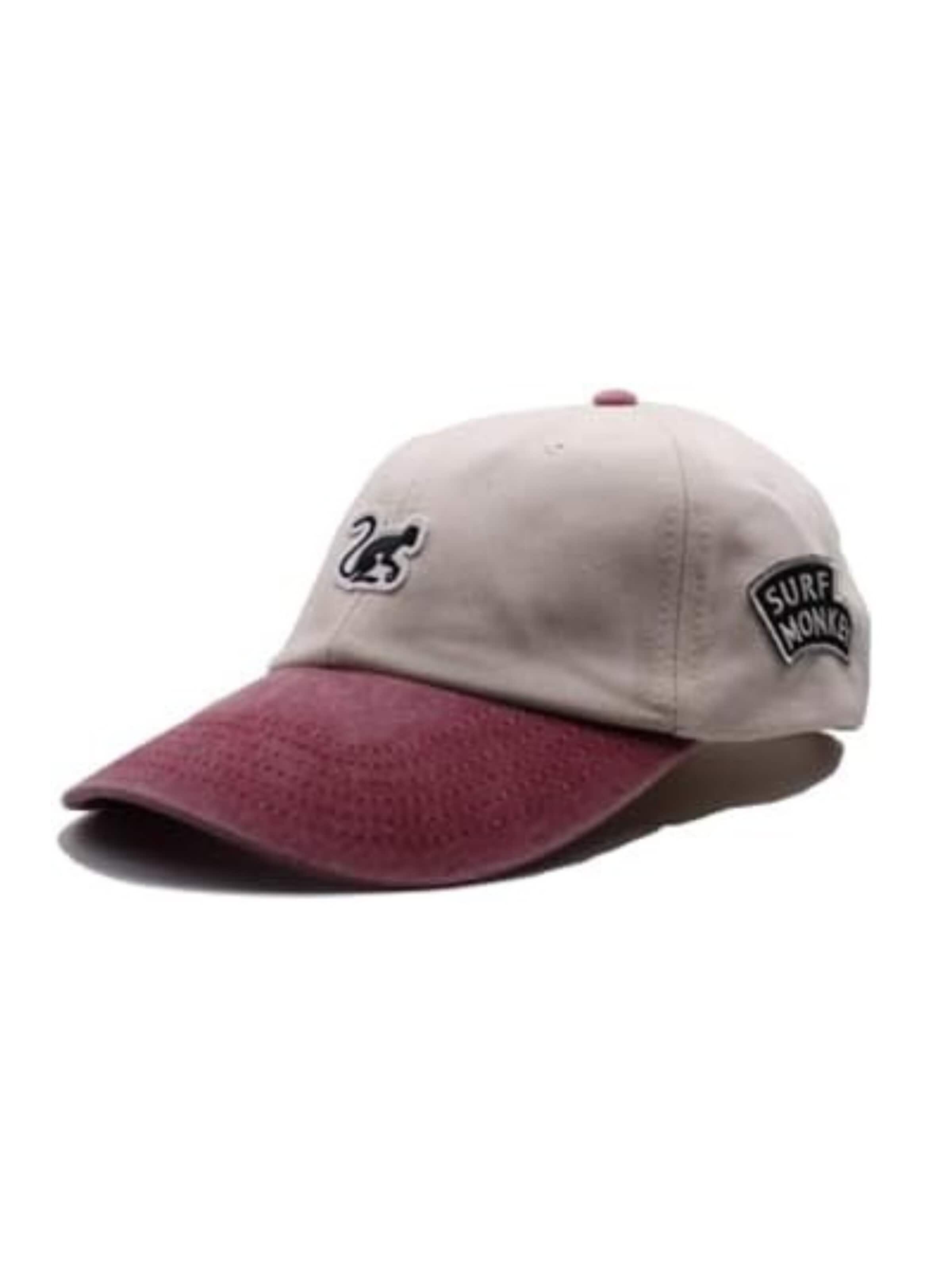 Surf Monkey Czapka sportowa w kolorze czerwony: przód
