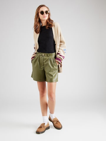 ONLY - Loosefit Pantalón plisado 'ONLHEIDI' en verde