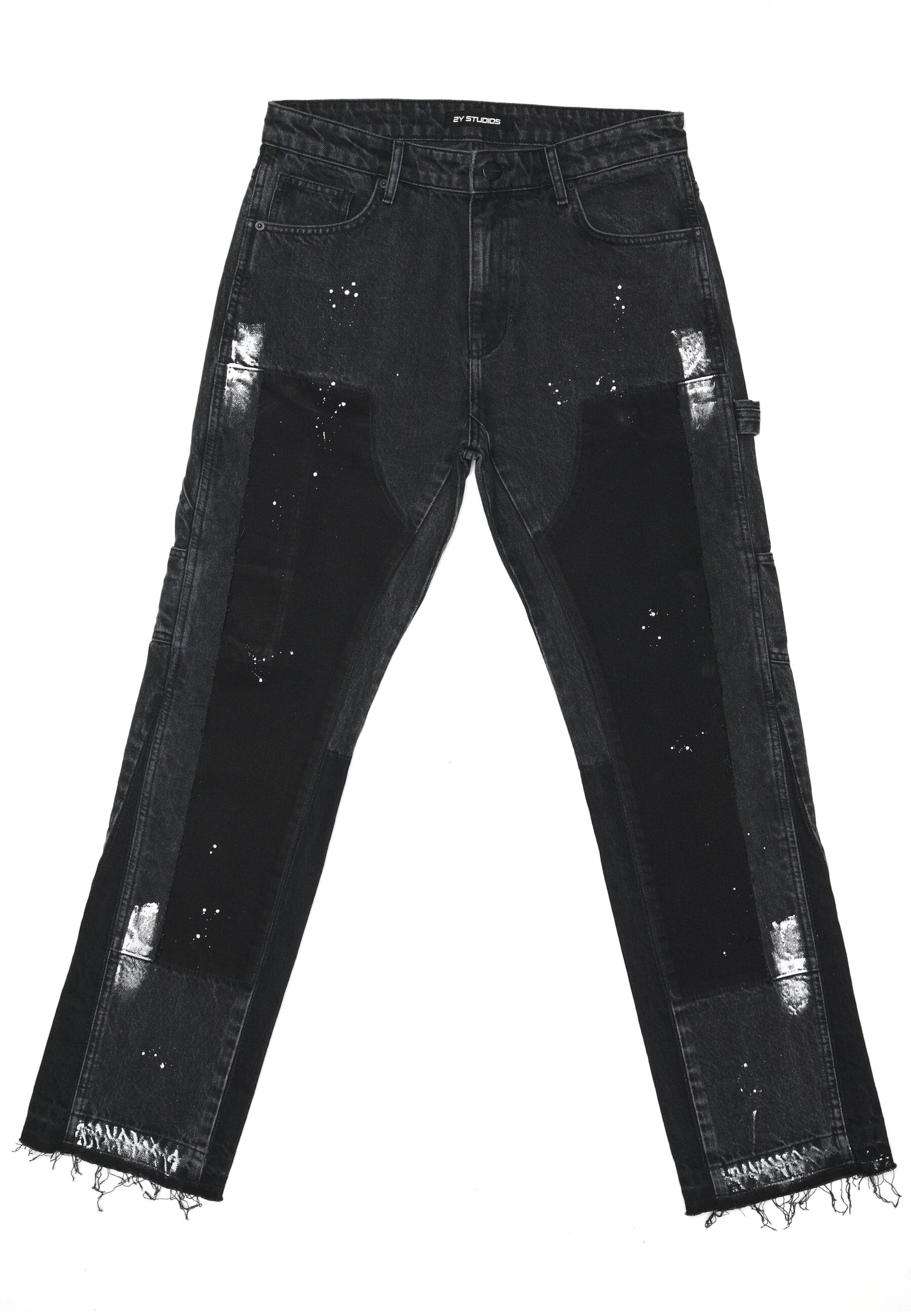 regular Jeans cargo 'Nardin' di 2Y Studios in grigio: frontale