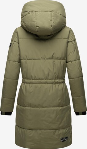 NAVAHOO Zimný kabát 'Zuckertatze XIV' - Zelená