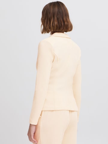 Blazer ' IHKATE CORDUROY BL2 ' di ICHI in bianco