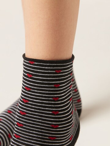 CALZEDONIA Socken in Schwarz