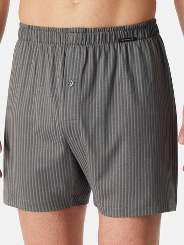 Boxer 'Basic' di SCHIESSER in grigio: frontale
