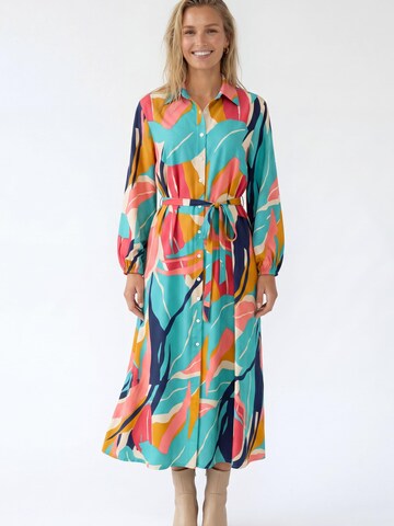 Shop Karey Dress 'Tucán' in Blue