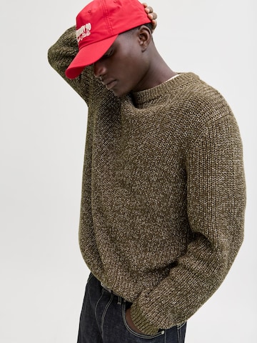 JACK & JONES Sweater in Brown