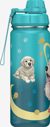 STEP BY STEP Trinkflasche in Blau: Vorderseite