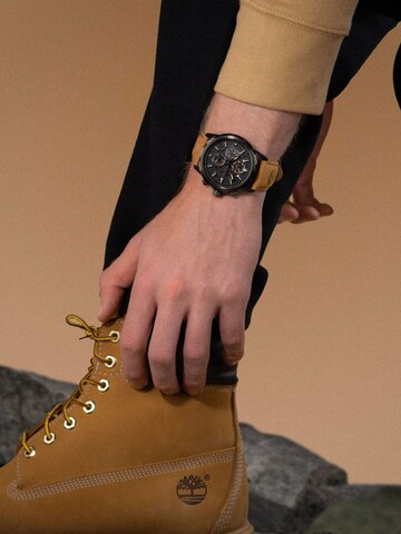 TIMBERLAND Analoguhr 'Function watch Hampton Harbour'‌‌‌‌‌‌‌ in Schwarz: Vorderseite