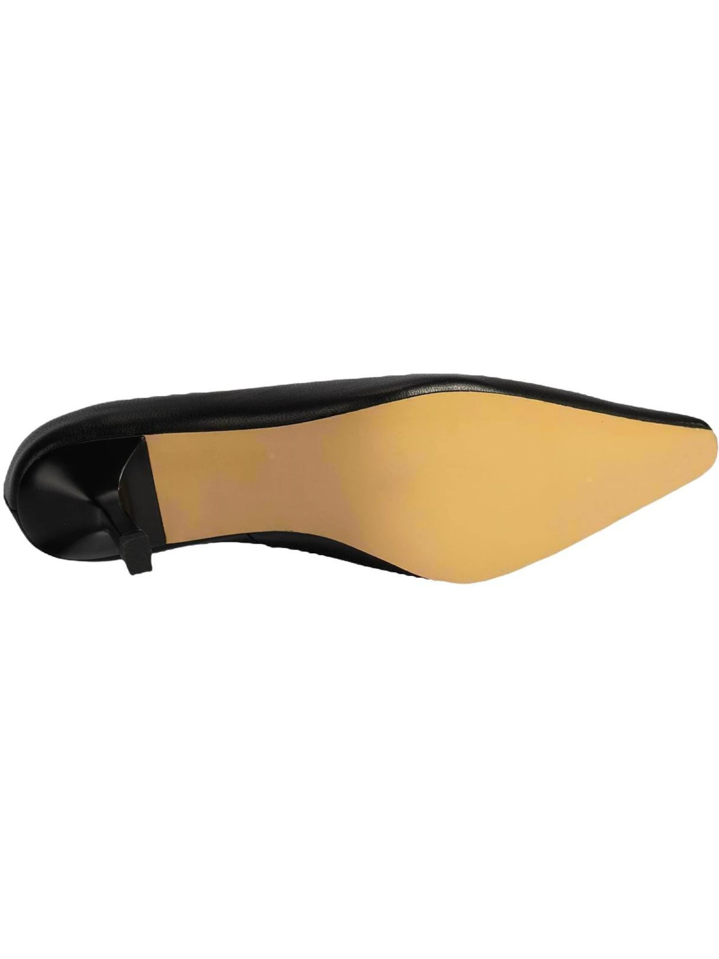 Desa - Zapatos con plataforma 'Slip-Ons' en negro