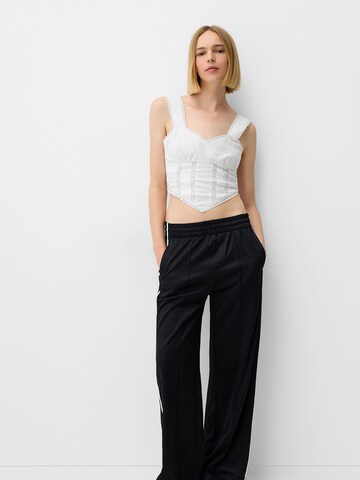 Haut Bershka en blanc