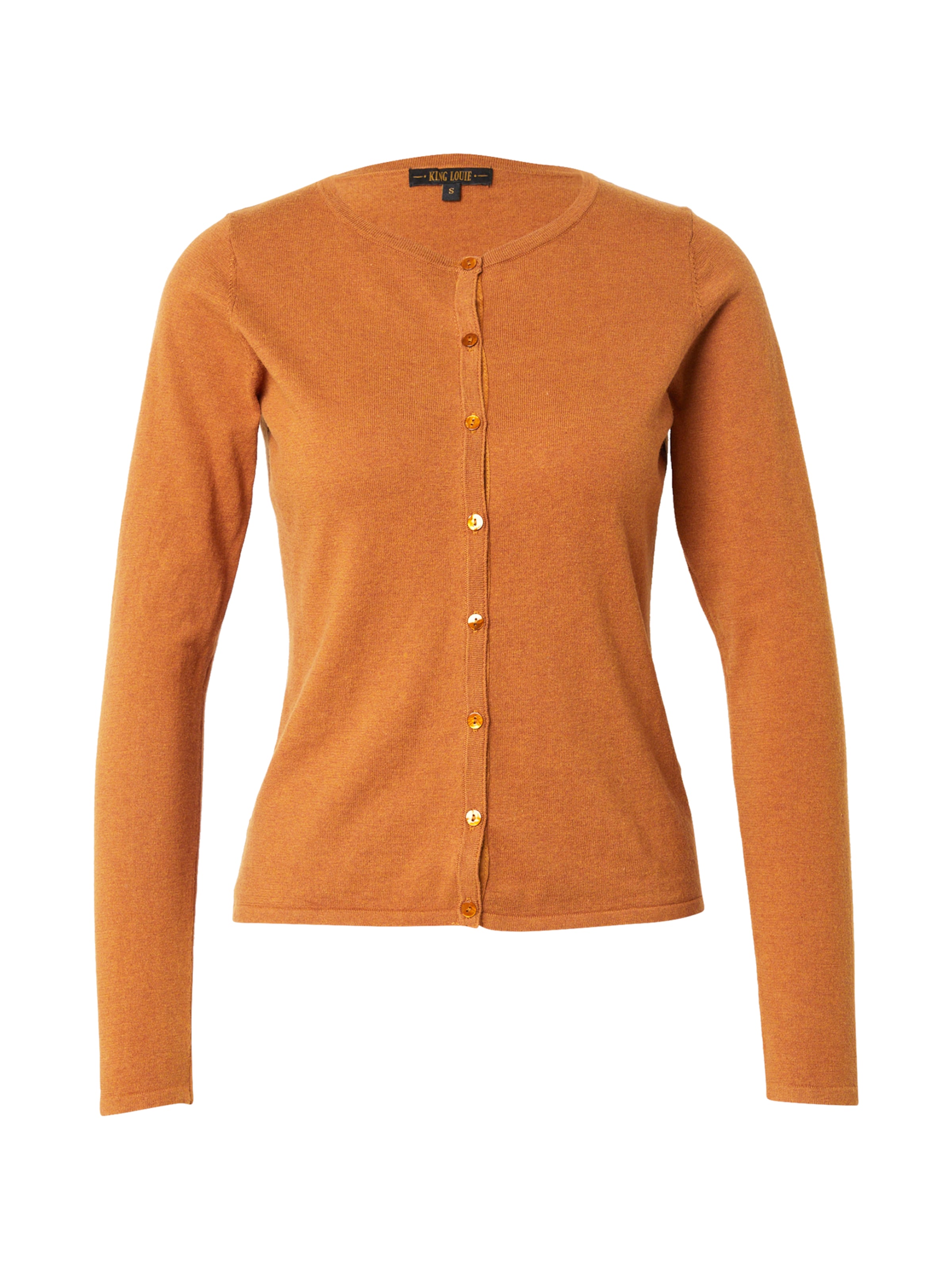 King Louie Вязаная кофта в Оранжевый: спереди