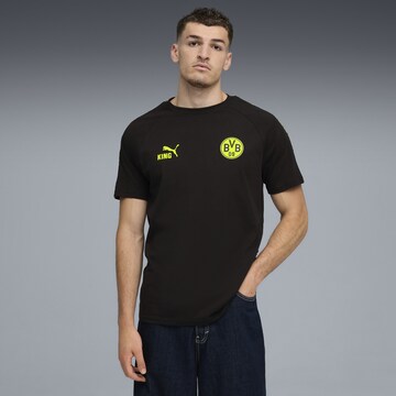 PUMA Shirt 'Borussia Dortmund King' in Zwart: voorkant