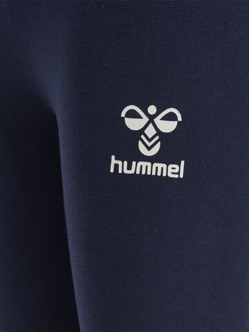 Hummel Skinny Sporthose 'Onze' in Blau