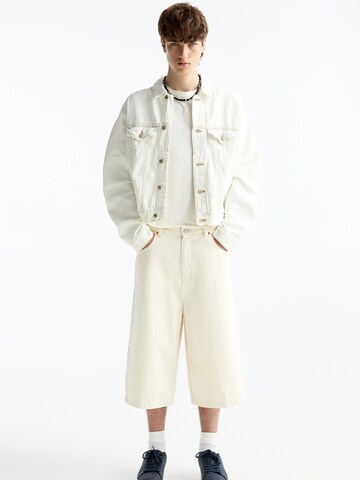 Giacca di mezza stagione di Pull&Bear in bianco