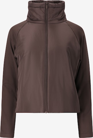 Athlecia Outdoorjacke 'Ayanda' in Braun: Vorderseite
