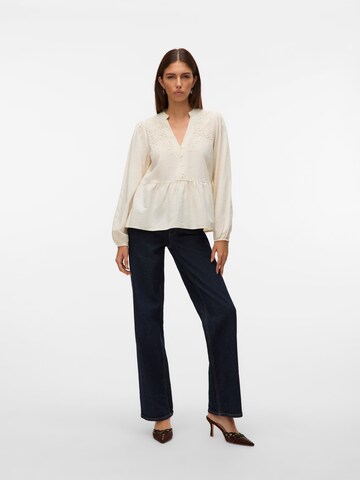 VERO MODA - Blusa 'VMLouise' en beige
