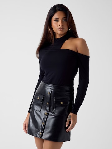 GUESS Shirt in Black: front