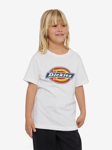 DICKIES Тениска в бяло: отпред