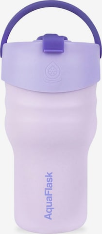 AquaFlask Láhev na vodu 'AquaFlask Termoláhev TUMBLER 591 ml' – fialová: přední strana