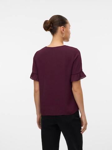 VERO MODA Bluse in Rot