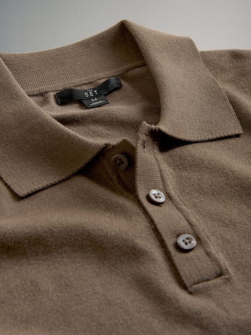 The Set - Jersey en marrón