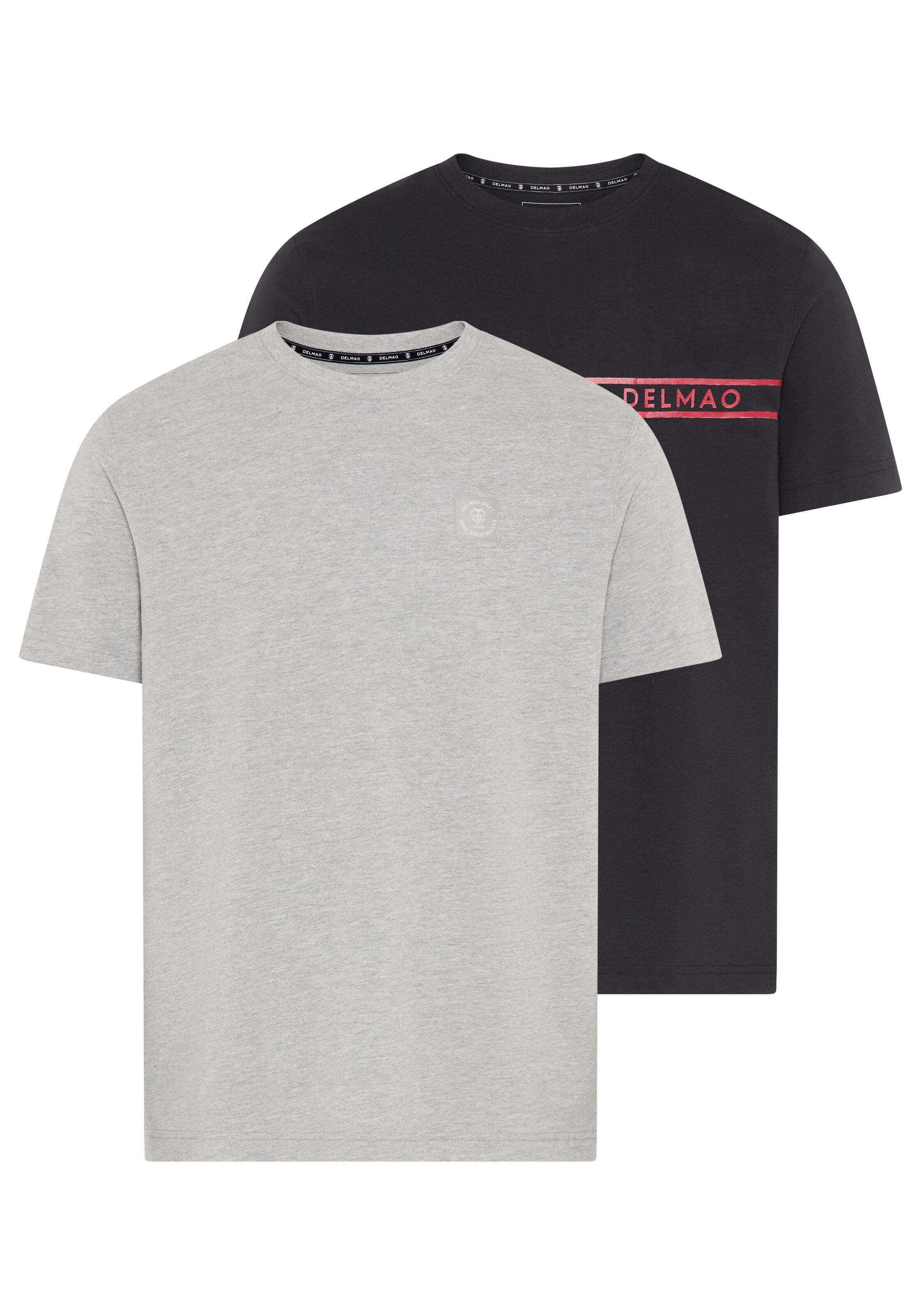 DELMAO Shirt in Blue: front