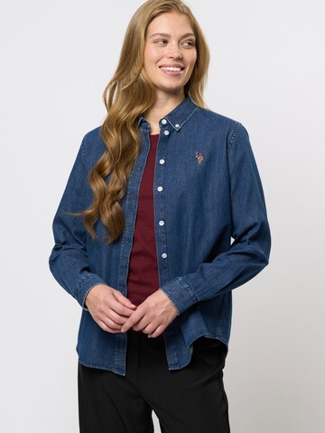U.S. POLO ASSN. Pusero 'Bene' värissä sininen: etupuoli