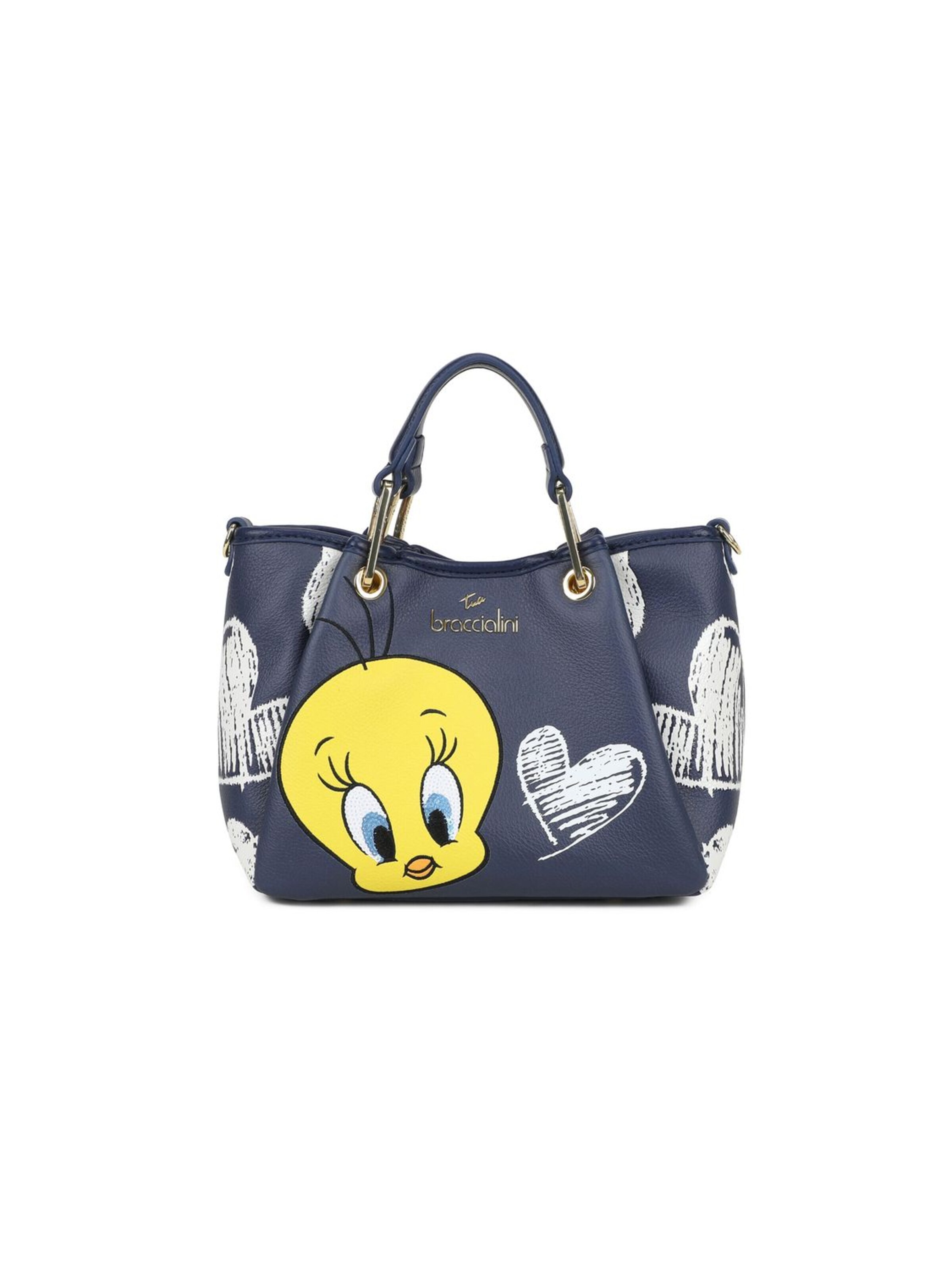 Borsa a mano 'Amy Lt' di Braccialini in colori misti: frontale