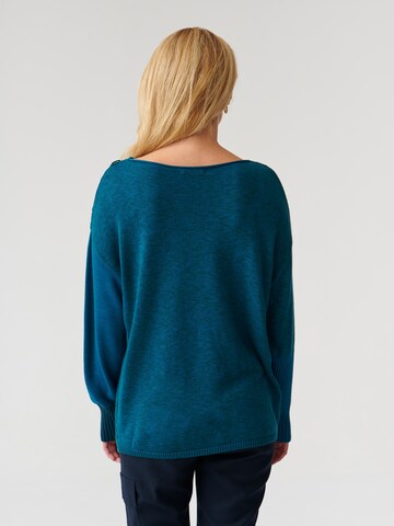 Pull-over 'MAJO' TATUUM en bleu