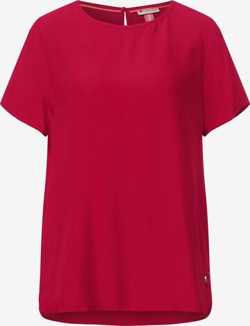 Camicia da donna di STREET ONE in rosso: frontale