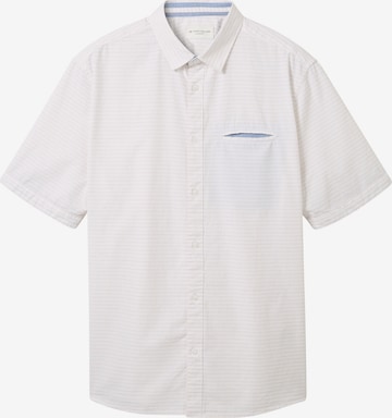TOM TAILOR Regular fit Overhemd in Wit: voorkant