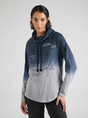 T-shirt 'Rock the Boat' Soccx en bleu : devant